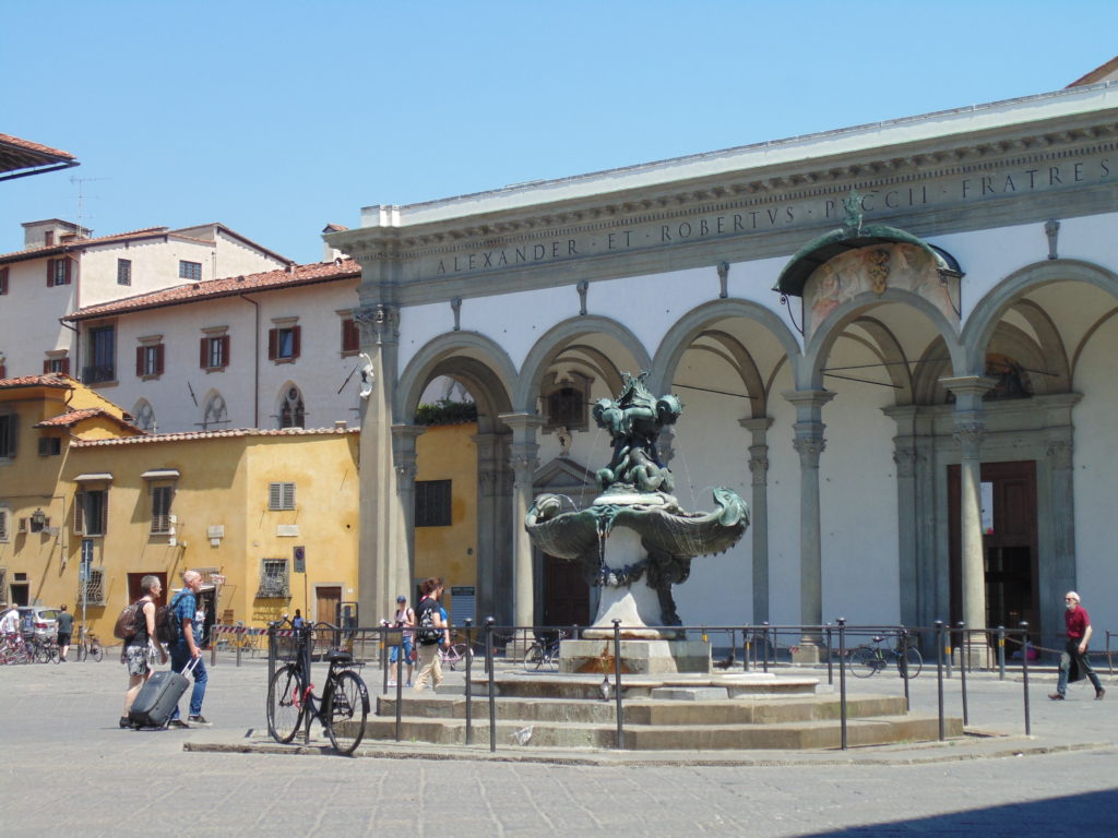 Piazza Santissima Annunziata Toscana Film Commission